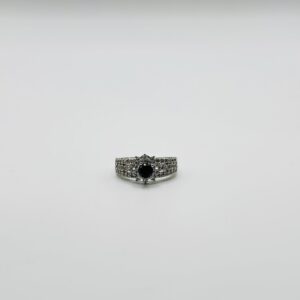 Scarlet Crown Ring- (Silver)