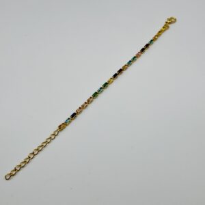 Rainbow Tennis Bracelet